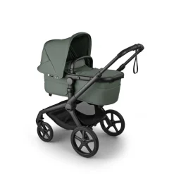 Bugaboo Fox 5 Renew complete - Black/forest green- Kombivogne Med Ergonomiske Sæder