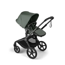 Bugaboo Fox 5 Renew complete - Black/forest green- Kombivogne Med Ergonomiske Sæder