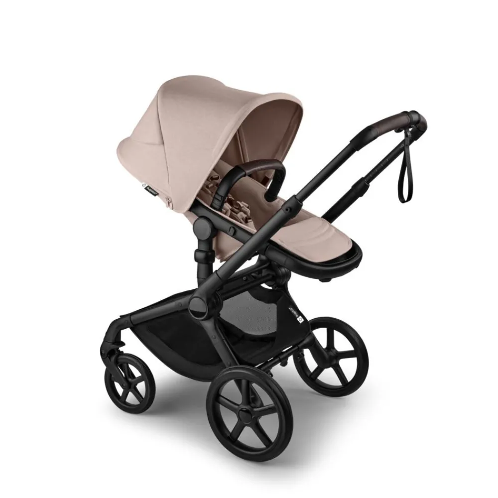 Bugaboo Fox 5 Renew complete - black/desert taupe melange- Kombivogne Med Ergonomiske Sæder