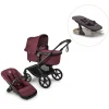 Bugaboo Fox 5 Renew complete inkl. Giraffe bouncer - dark cherry/tornado grey- Vognpakker