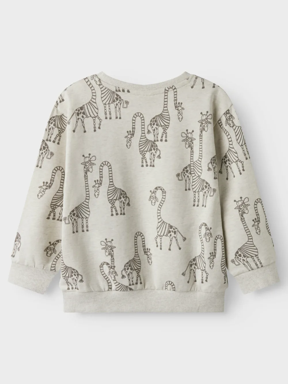 NAME IT Freddie ls reg sweat - PEYOTE MEL- Cardigans, Veste & Trøjer