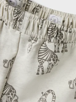 NAME IT Freddie sweat shorts - PEYOTE MEL- Shorts