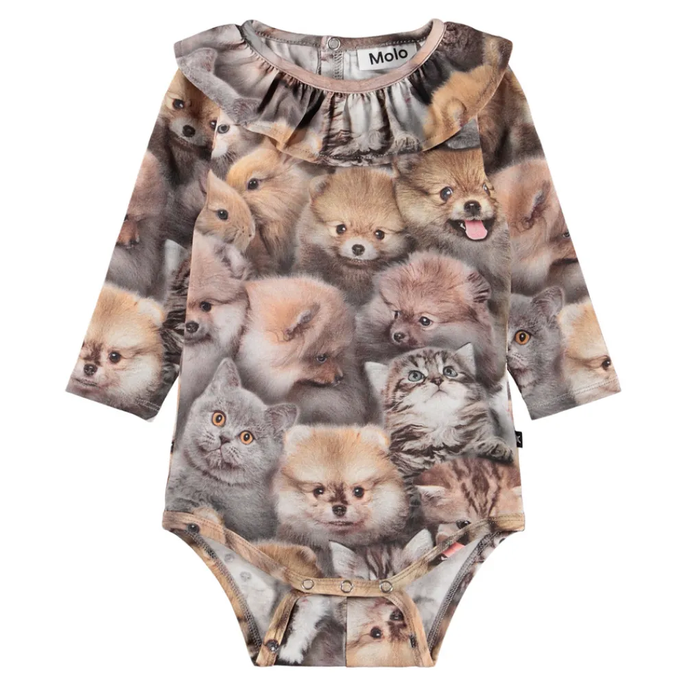 Molo Freya Body - 9377- Bodystocking Langærmet