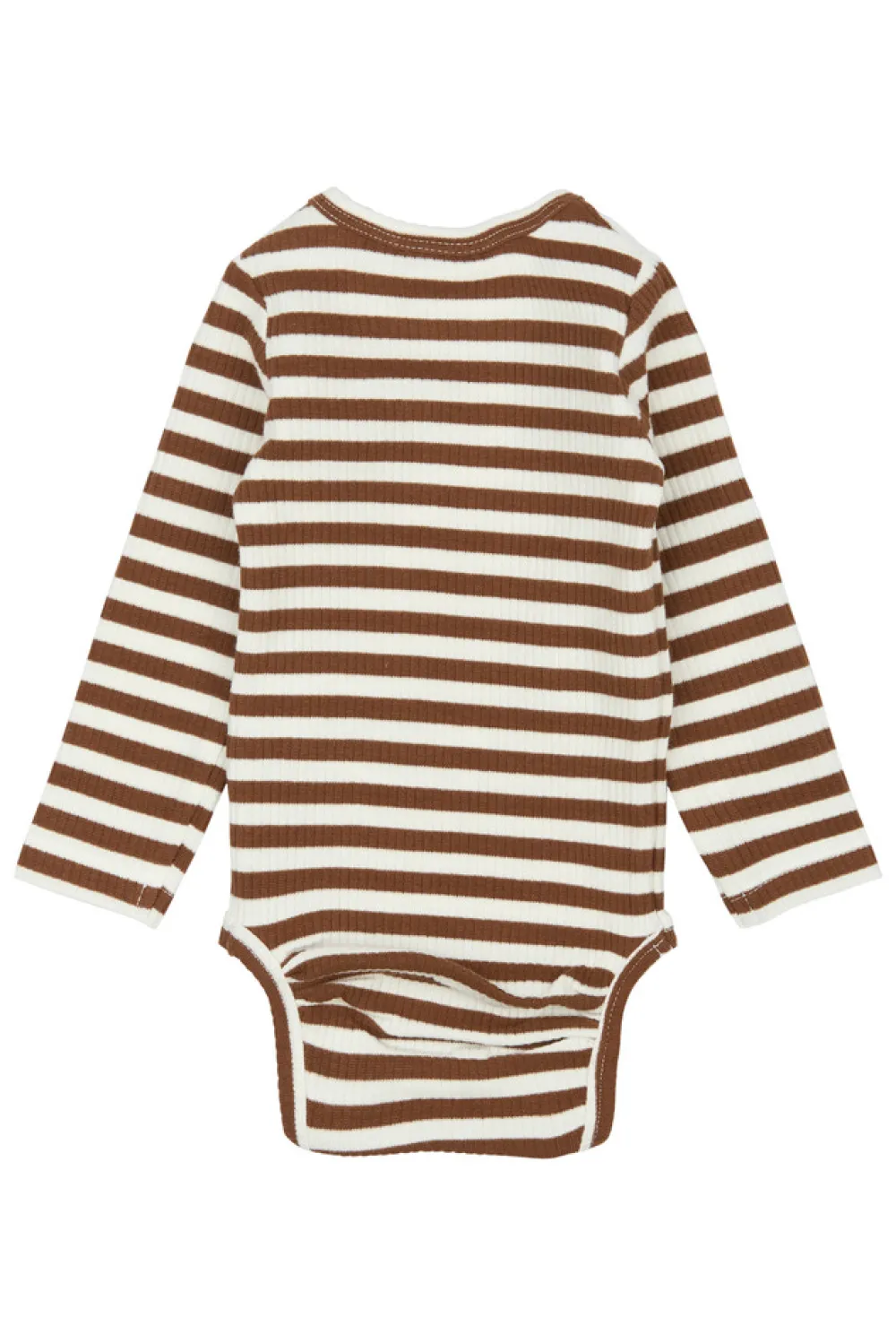 The New Siblings Fro Rib Body langærmet - TOFFEE- Bodystocking Langærmet