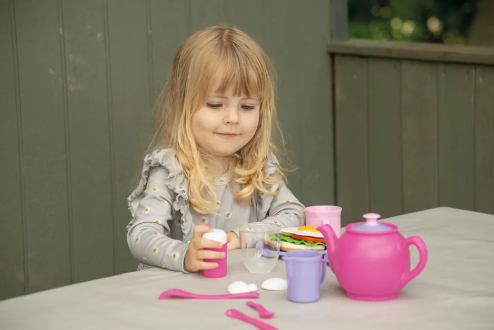 DanToy Frokostsæt i æske 18 dele- Køkkenleg