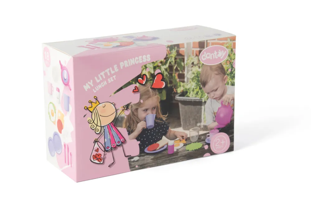 DanToy Frokostsæt i æske 18 dele- Køkkenleg