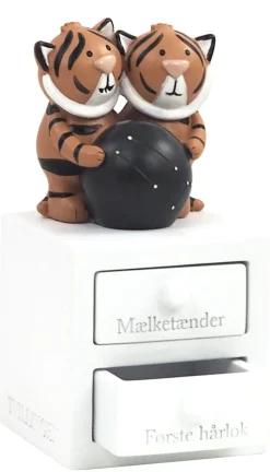 Kids By Friis Første tand/hårlok - tvillingen-Børn Smykkeskrin