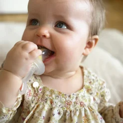 Le Toft Frugtsut med mini fryseform - Smokey Green- Foodfeeder Og Frugtsut