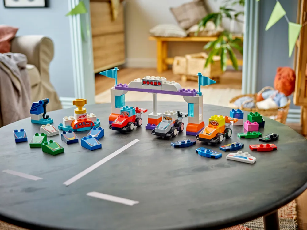 LEGO Duplo F1-teams med racerbiler og kørere 10445- Lego