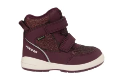 Viking Fun Glitter Warm GTX 2V - Plum- Vinterstøvler