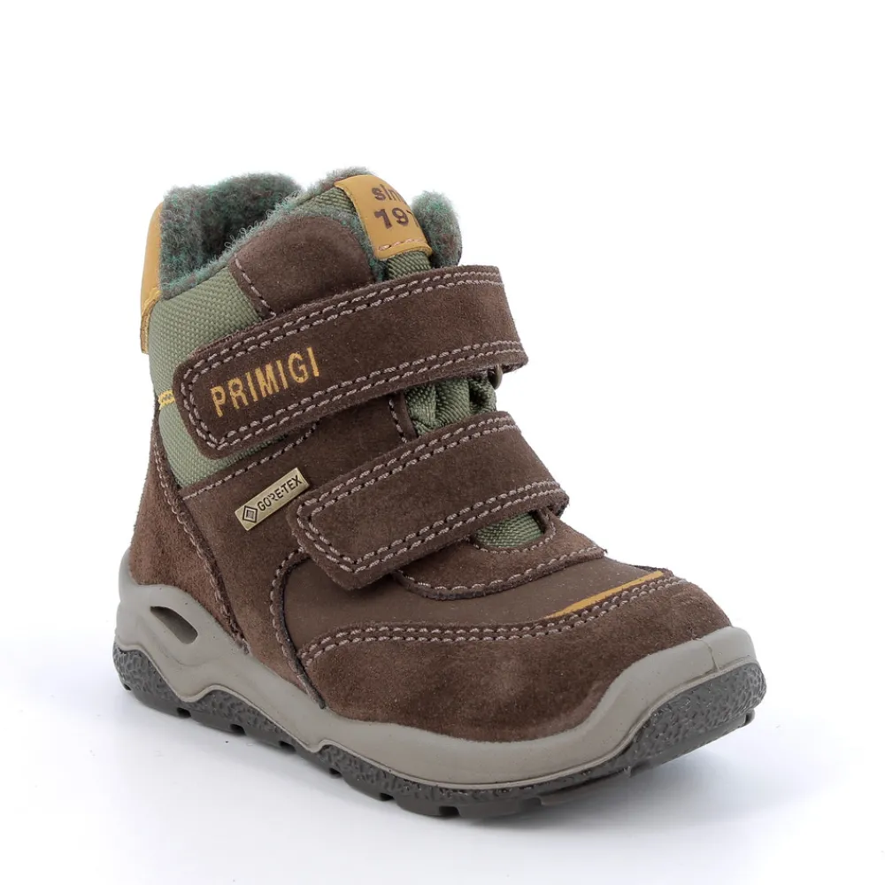 Primigi Gary Vinterstøvle m. Gore-Tex - Casta/marr/oliv- Vinterstøvler