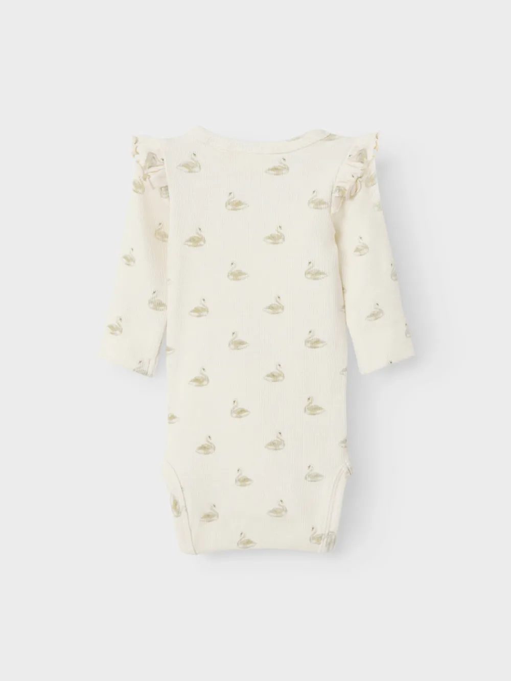 Lil' Atelier Gavo ls slim body - Pastel parchment- Bodystocking Langærmet