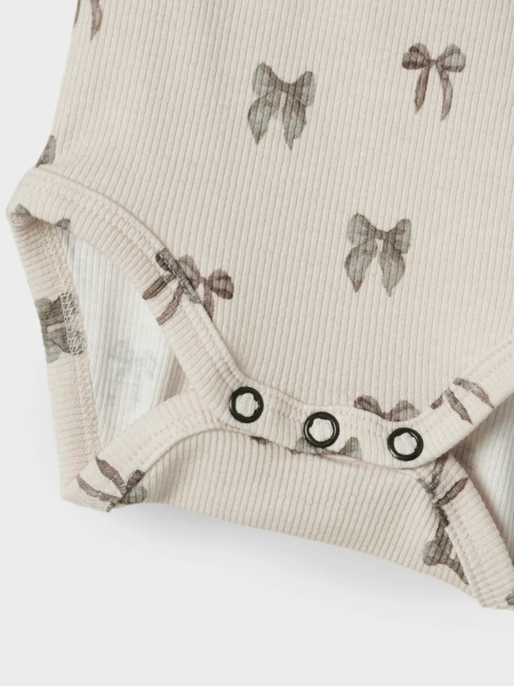 Lil' Atelier Gavo ls slim body - Silver Peo- Bodystocking Langærmet