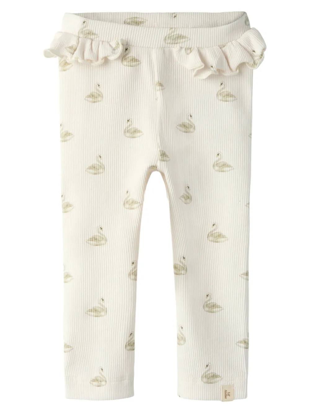 Lil' Atelier Gavo slim legging - Pastel Parchment- Leggings