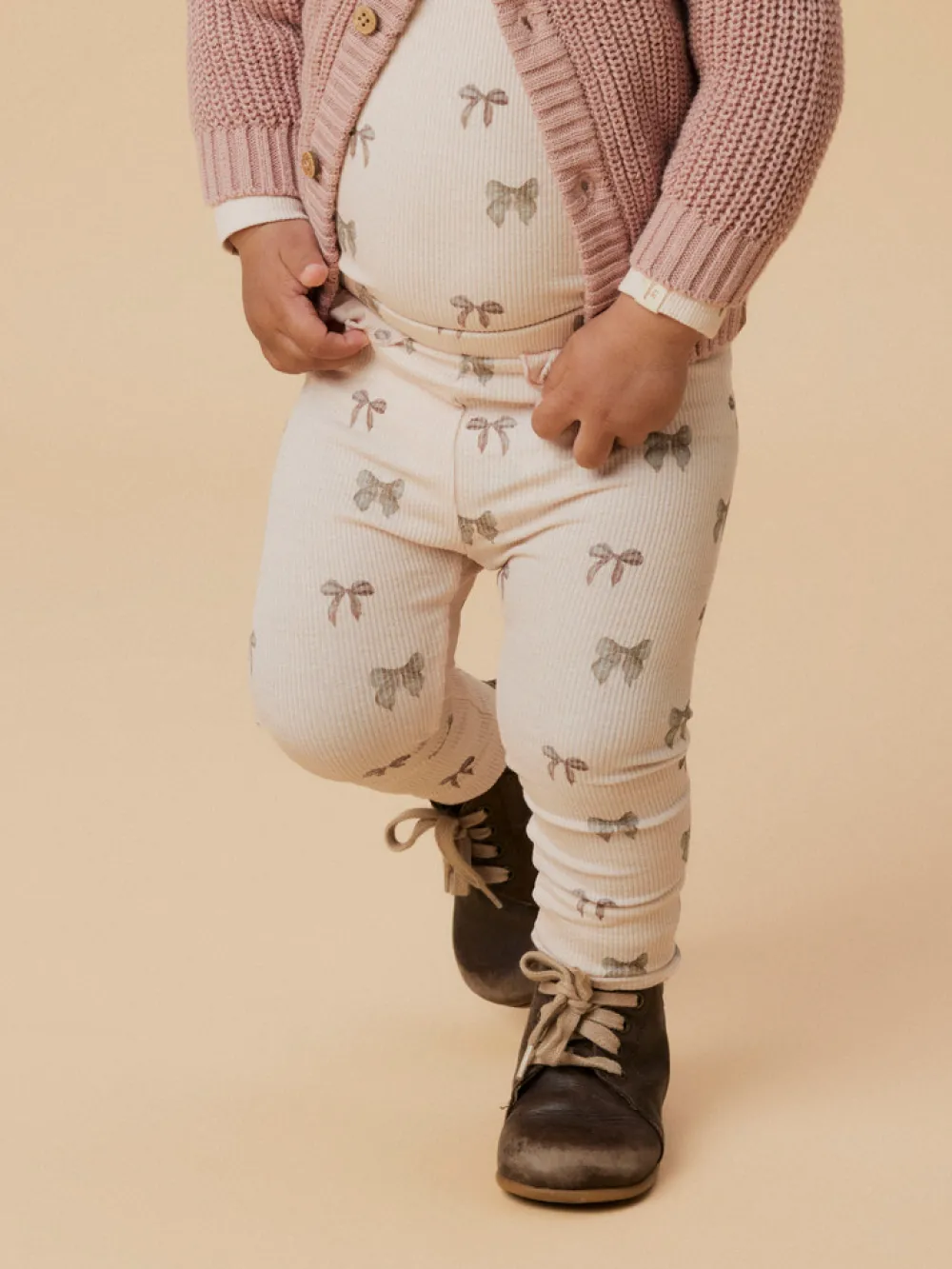 Lil' Atelier Gavo slim legging - Silver Peo- Leggings