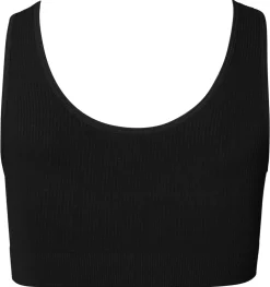 NOPPIES Gayla Sømløs Ammetop - Black- Amme Bh'Er