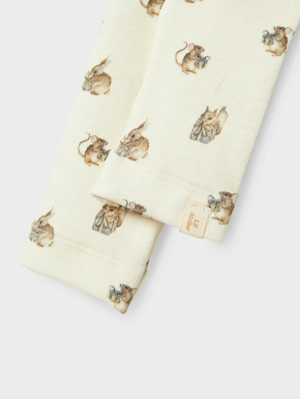 Lil' Atelier Gayo gno slim legging - TURTLEDOVE- Leggings