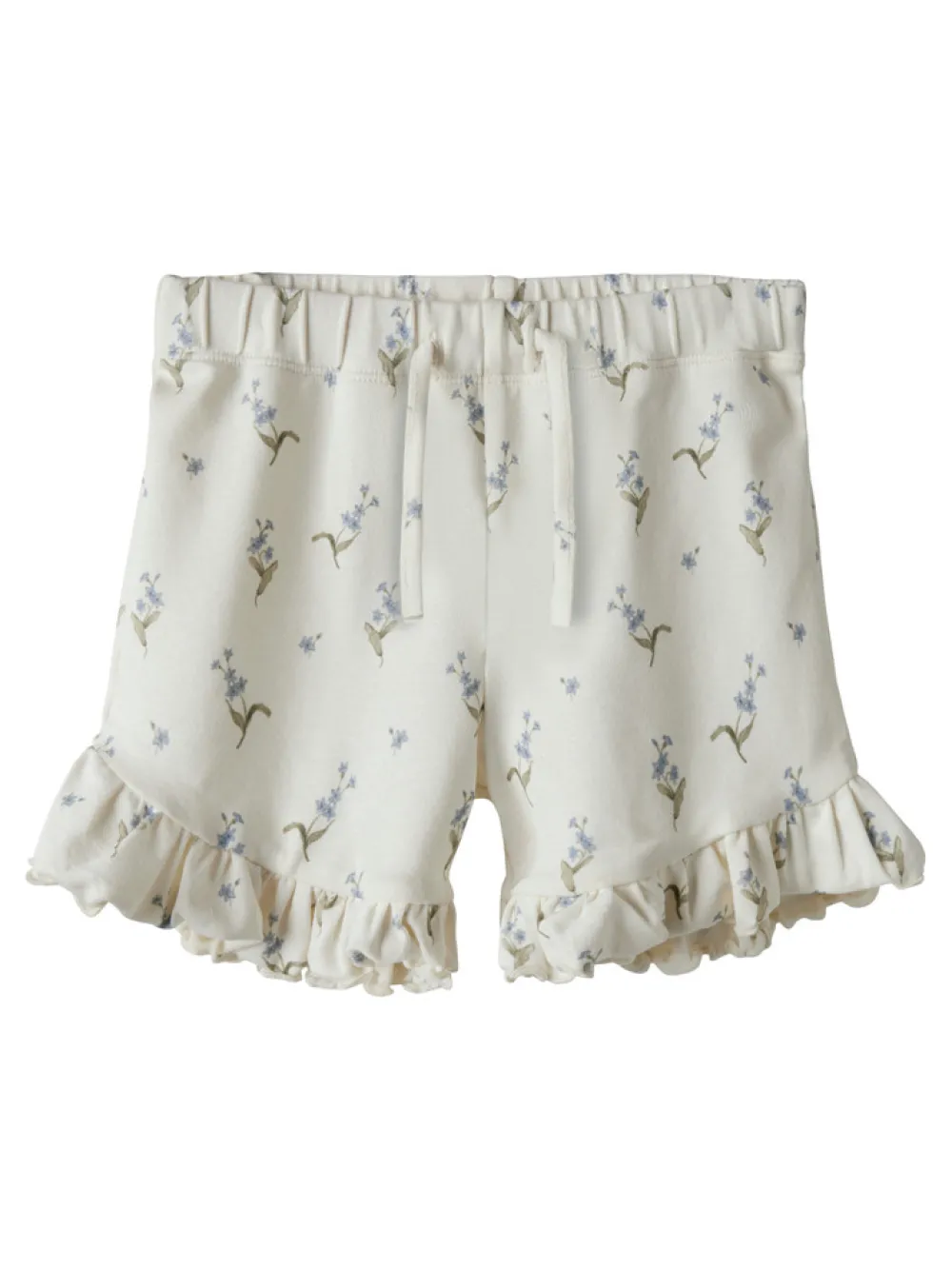 Lil' Atelier Gayo Sen Shorts - Forget me/Coconut milk- Shorts