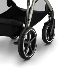 Cybex Gazelle S - Moon Black- Søskende/Tvillingevogne|Klapvogne Med Flade Sæder