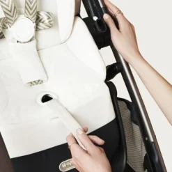 Cybex Gazelle S - Moon Black- Søskende/Tvillingevogne|Klapvogne Med Flade Sæder