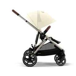 Cybex Gazelle S - Seashell Beige- Klapvogne Med Flade Sæder|Søskende/Tvillingevogne