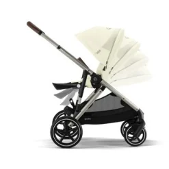 Cybex Gazelle S - Seashell Beige- Klapvogne Med Flade Sæder|Søskende/Tvillingevogne