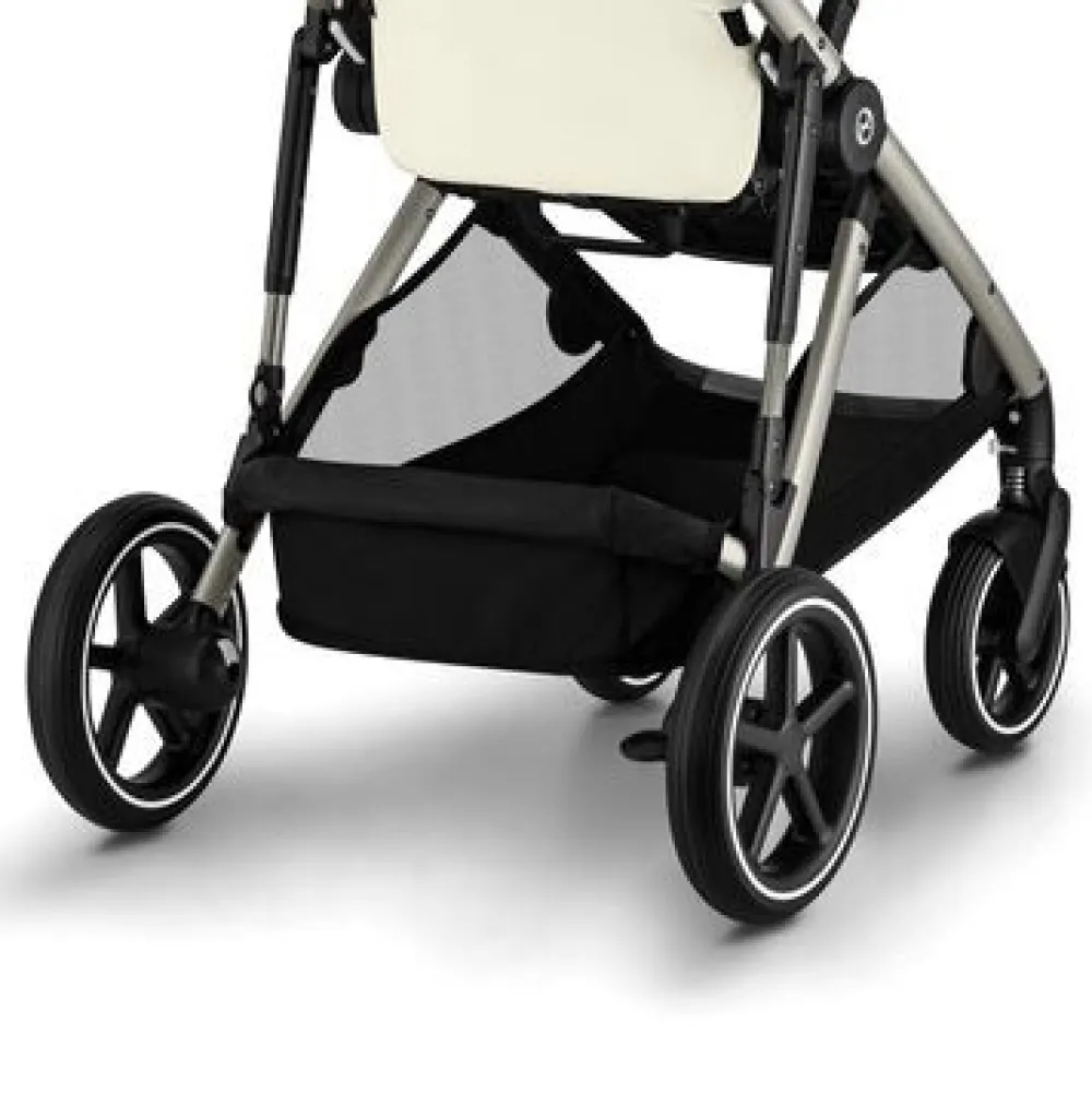 Cybex Gazelle S - Seashell Beige- Klapvogne Med Flade Sæder|Søskende/Tvillingevogne