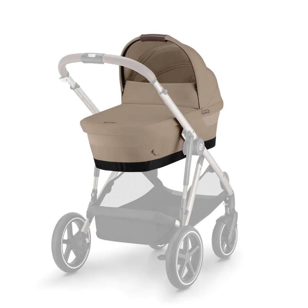 Cybex Gazelle S Cot - Almond Beige- Liggedele Til Kombivogne