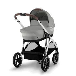 Cybex Gazelle S Cot - Stone Grey- Liggedele Til Kombivogne