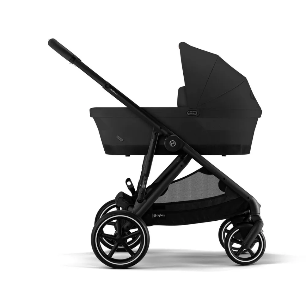 Cybex Gazelle S kombivogn - Moon Black- Kombivogne Med Flade Sæder