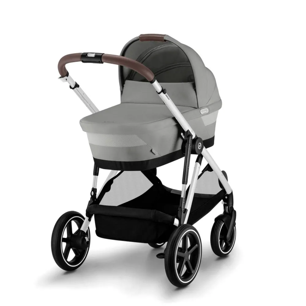 Cybex Gazelle S kombivogn - Stone grey- Kombivogne Med Flade Sæder