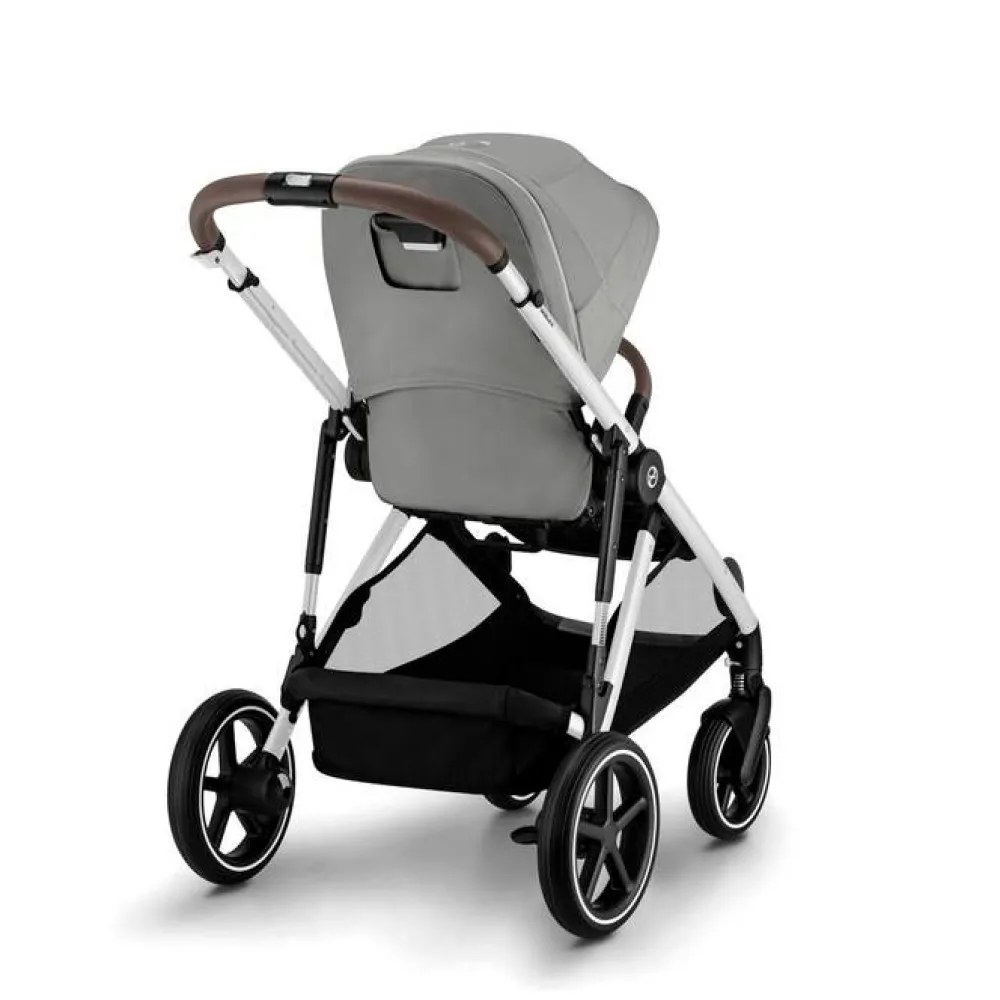 Cybex Gazelle S kombivogn - Stone grey- Kombivogne Med Flade Sæder