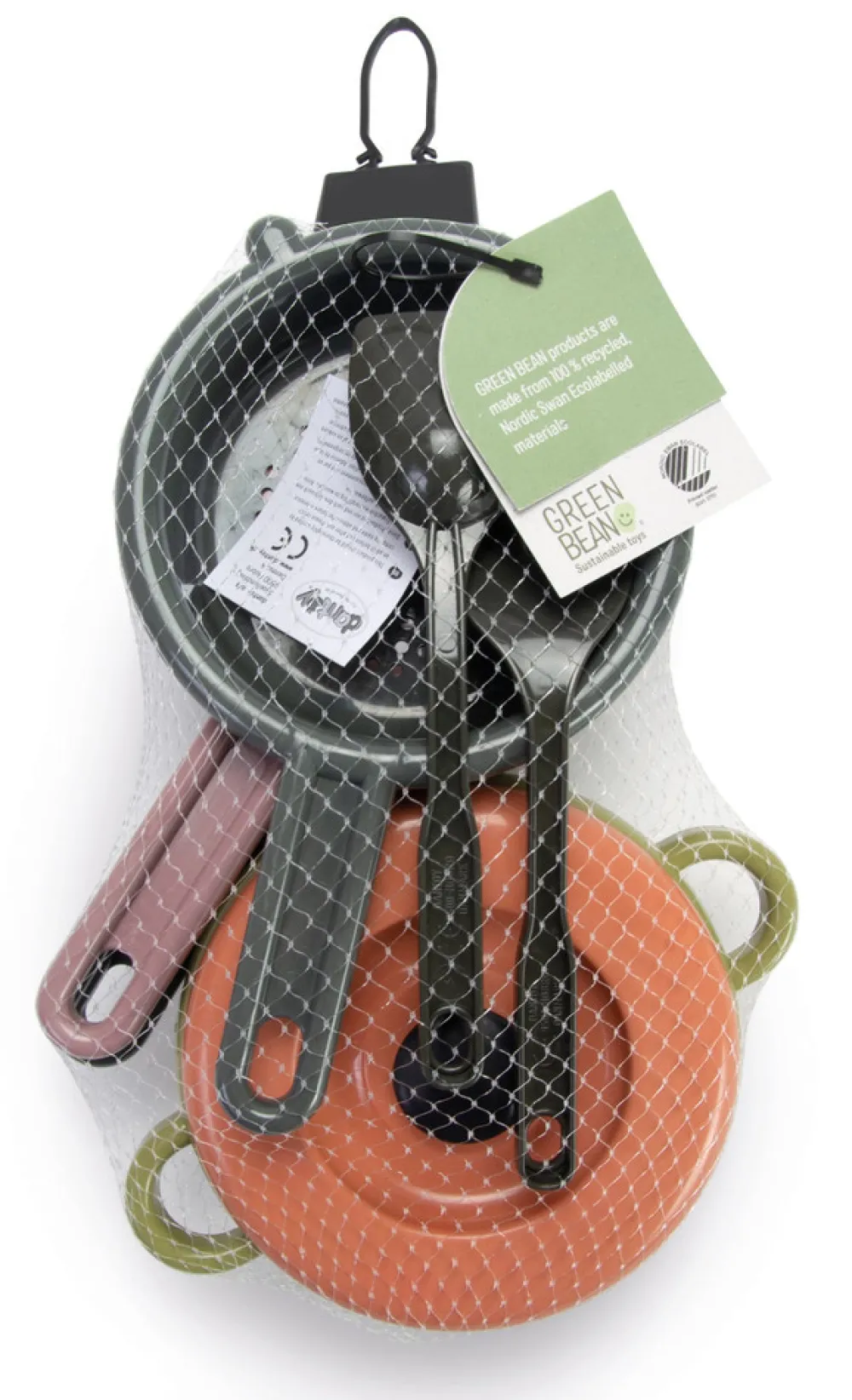 DanToy GB Gryde-si-pande i net 7 dele- Køkkenleg