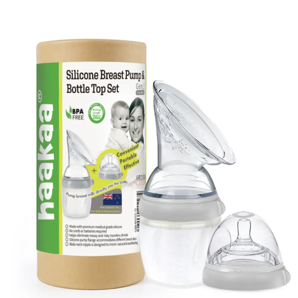 Haakaa Gen. 3 Brystpumpe inkl. Flasketud- Brystpumper