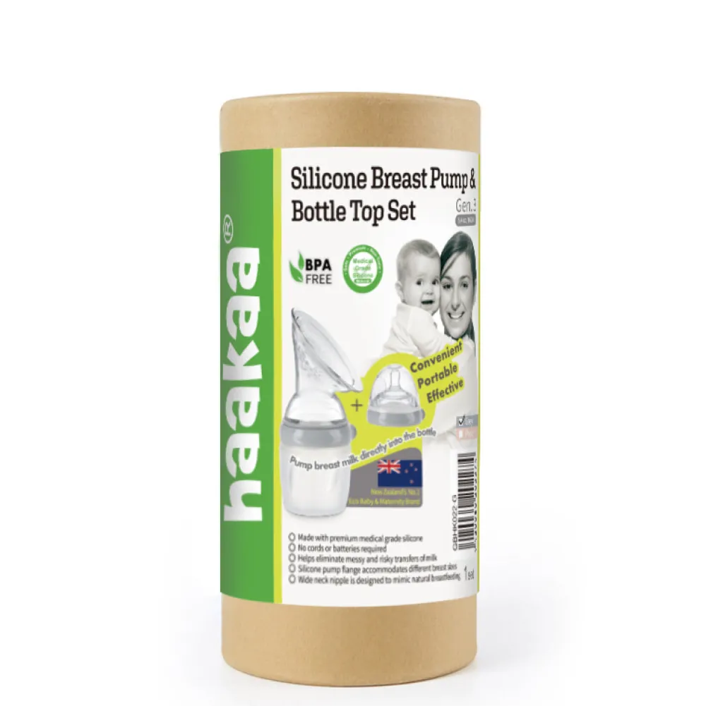 Haakaa Gen. 3 Brystpumpe inkl. Flasketud- Brystpumper
