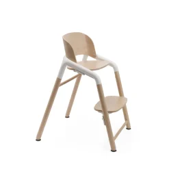 Bugaboo Giraffe højstol - Neutral wood/white-Børn Højstole Uden Tilbehør