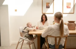 Bugaboo Giraffe højstol - Neutral wood/white-Børn Højstole Uden Tilbehør