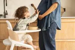 Bugaboo Giraffe tray - black-Børn Tilbehør Til Højstole