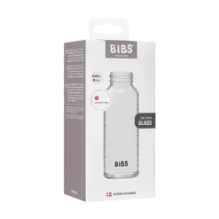 BIBS Glass baby bottle body 240 ml- Sutteflasker