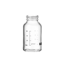 BIBS Glass baby bottle body 120 ml- Sutteflasker