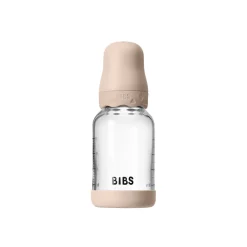 BIBS Glass boheme baby bottle latex 120 ml blush- Sutteflasker