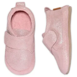 Melton Glimmer læder hjemmesko - Rose Grey- Hjemmesko