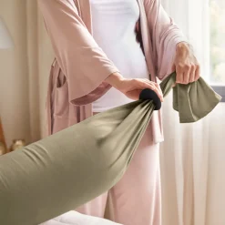 bbhugme Graviditets- og Ammepude - dusty olive-Børn Graviditetspuder|Graviditets- & Ammepuder