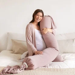bbhugme Graviditets- og Ammepude - dusty pink-Børn Graviditetspuder|Graviditets- & Ammepuder