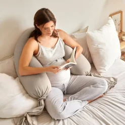 bbhugme Graviditetspude Seashell Beige-Børn Graviditetspuder|Graviditets- & Ammepuder