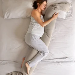 bbhugme Graviditetspude Seashell Beige-Børn Graviditetspuder|Graviditets- & Ammepuder