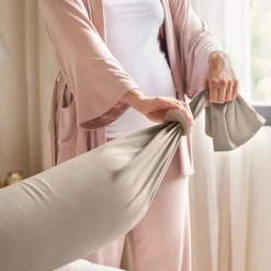 bbhugme Graviditetspude Seashell Beige-Børn Graviditetspuder|Graviditets- & Ammepuder