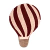Filibabba Gulvtæppe - Luftballon - Deeply Red-Børn Gulvtæpper