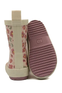 Pompom Gummistøvle AOP - Autumn anemone- Lange Gummistøvler