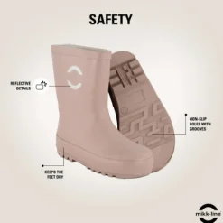 Mikk-Line Gummistøvler - ADOBE ROSE- Lange Gummistøvler